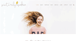 Desktop Screenshot of picturelyspoken.com